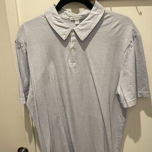 JAMES PERSE - Supima Cotton-Jersey Polo Shirt